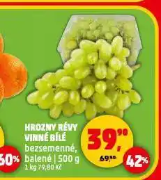 Penny Market Hrozny révy vinné bílé nabídka