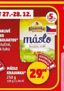 Penny Market Máslo krajanka nabídka