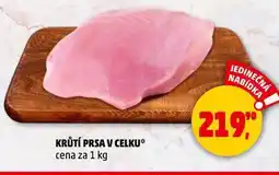 Penny Market Krůtí prsa v celku nabídka