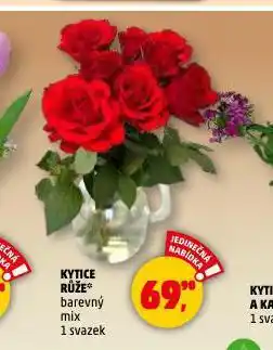 Penny Market Kytice růže nabídka