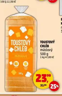 Penny Market Toustový chléb nabídka