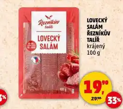 Penny Market Lovecký salám nabídka