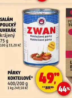 Penny Market Párky koktejlové nabídka