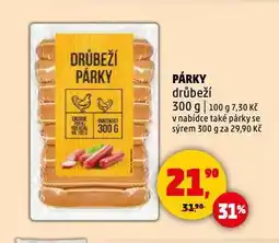 Penny Market Párky nabídka