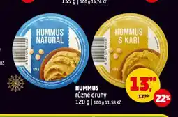 Penny Market Hummus nabídka