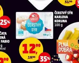 Penny Market Čerstvý sýr nabídka