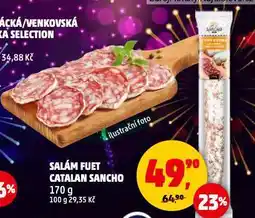 Penny Market Salám fuet catalan sancho nabídka