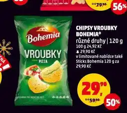 Penny Market Chipsy vroubky bohemia nabídka