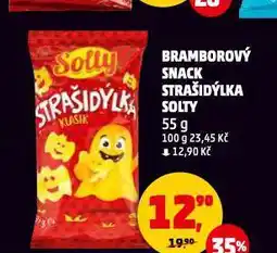 Penny Market Bramborový snack strašidýlka solty nabídka