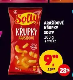 Penny Market Arašídové křupky solty nabídka