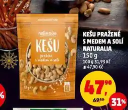 Penny Market Kešu pražené s medem a solí nabídka