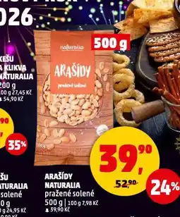 Penny Market Arašídy naturalia nabídka
