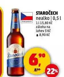 Penny Market Pivo staročech nealko nabídka