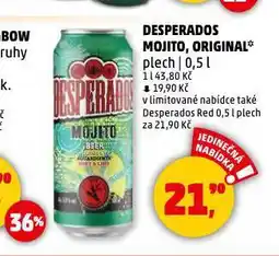Penny Market Desperados mojito nabídka