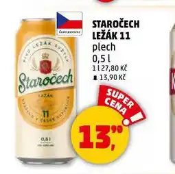 Penny Market Pivo staročech nabídka