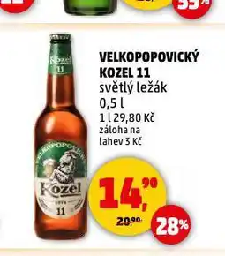 Penny Market Pivo velkopopovický kozel nabídka