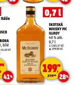 Penny Market Skotská whisky mc illroy nabídka