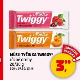 Penny Market Müsli tyčinka twiggy nabídka
