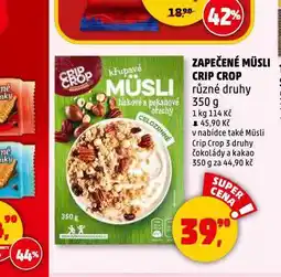 Penny Market Zapečené müsli crip crop nabídka
