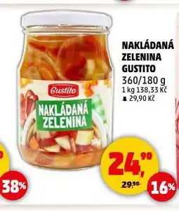 Penny Market Nakládaná zelenina gustito nabídka