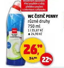 Penny Market Wc čistič nabídka