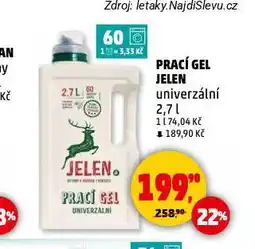 Penny Market Jelen prací gel nabídka
