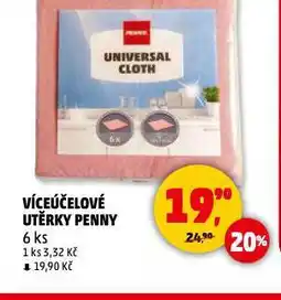 Penny Market Víceúčelové utěrky nabídka