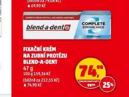 Penny Market Blend a dent fixační krém na zubní protézu nabídka