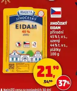 Penny Market Jihočeský eidam nabídka