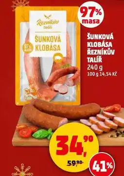 Penny Market Šunková klobása nabídka