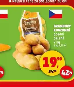Penny Market Brambory konzumní pozdní nabídka