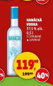 Penny Market Hanácká vodka nabídka
