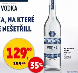 Penny Market Becherovka vodka nabídka