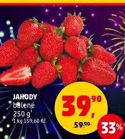 Penny Market Jahody balené nabídka