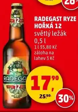 Penny Market Radegast ryze hořká 12 nabídka