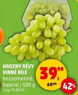 Penny Market Hrozny révy vinné bílé bezsemenné nabídka