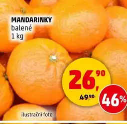 Penny Market Mandarinky balené nabídka