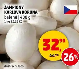 Penny Market Žampiony karlova koruna nabídka