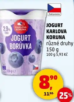 Penny Market Jogurt karlova koruna nabídka