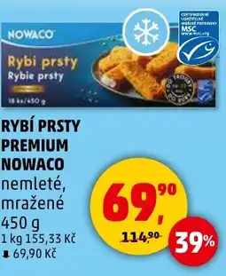 Penny Market Rybí prsty premium Nowaco nabídka