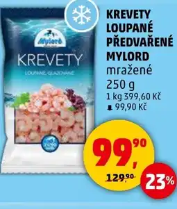 Penny Market Krevety loupané předvařené Mylord nabídka