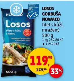 Penny Market Losos gorbuša Nowaco nabídka