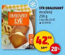 Penny Market Sýr obalovaný mražený nabídka