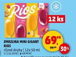 Penny Market Zmrzlina mini gigant rios nabídka