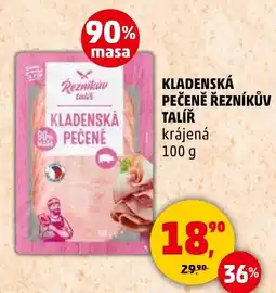 Penny Market Kladenská pečeně řezníkův talíř nabídka