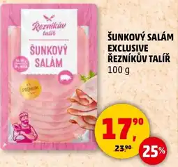 Penny Market Šunkový salám exclusive řezníkův talíř nabídka