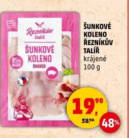 Penny Market Šunkové koleno řezníkův talíř nabídka