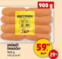 Penny Market Drůbeží špekáčky nabídka