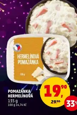 Penny Market Pomazánka hermelínová nabídka
