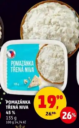 Penny Market Pomazánka třená niva 45% nabídka